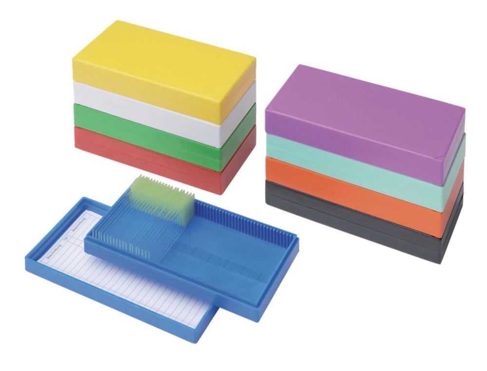 Slide box black for 50 slides 76x26mm