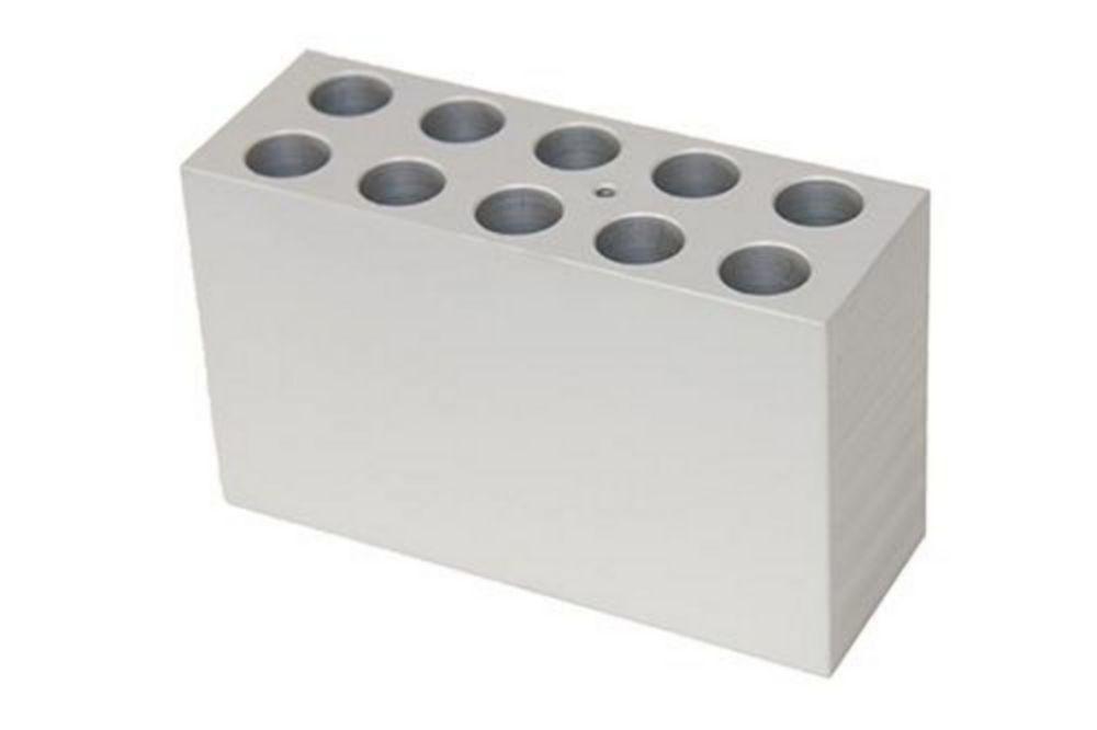 Grant Instruments Block QB17H for 10 Falcon Tubes (17 mm Diameter, Extra Deep Holes 75 mm Deep)