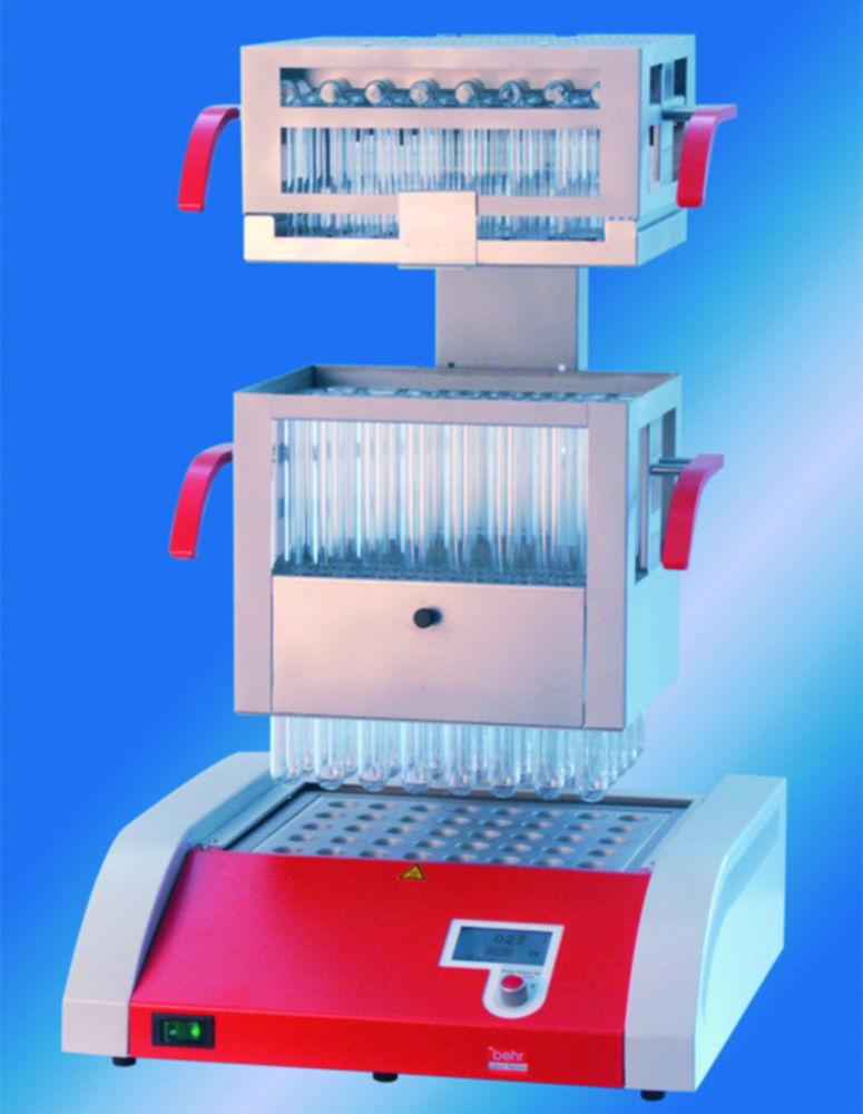 Behr Kjeldahl Digestion Unit K 16 with 16 Sample Slots, 100 ml Vessels, and Fume Collector