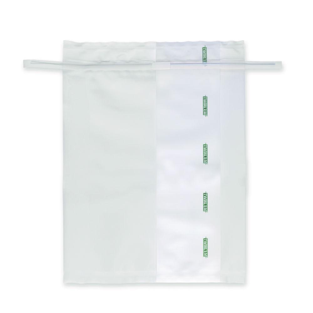 Labplas TWIRL'EM ECOLO - Sample Bags 1650ml Printed, Closure with 2 Round Wires 178x305mm, Pack of 250