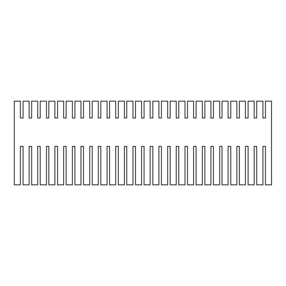 Thistle Scientific Comb with 30 Samples, 1 mm Thick

