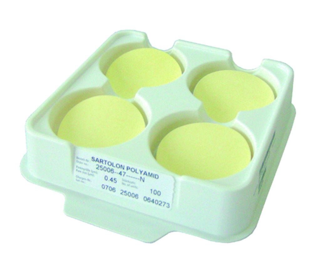 Sartorius Polyamide Membrane Filters 25 mm 0.45 µm Pack of 100