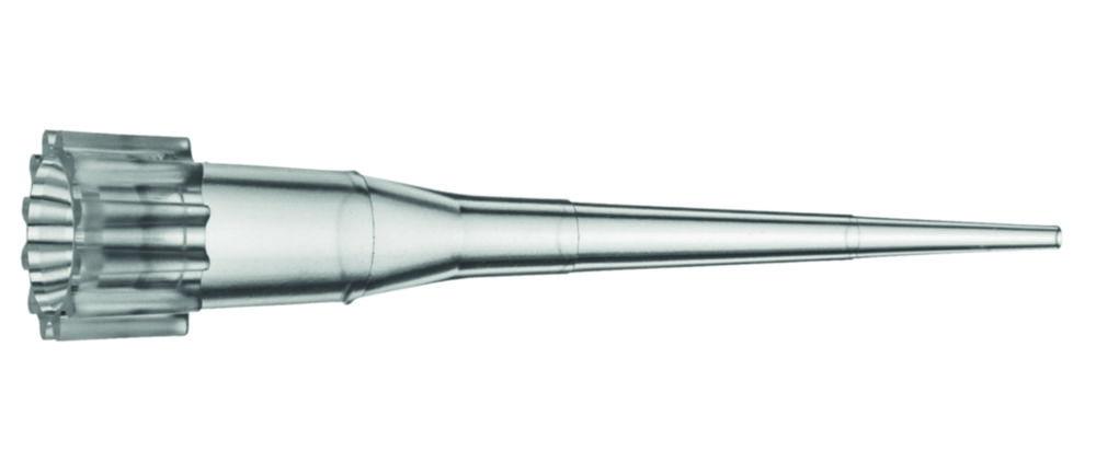 SOCOREX Qualitix Natural Ultra Microtips 10 µl Thin Graduated Tip, Autoclavable, Pack of 12x96