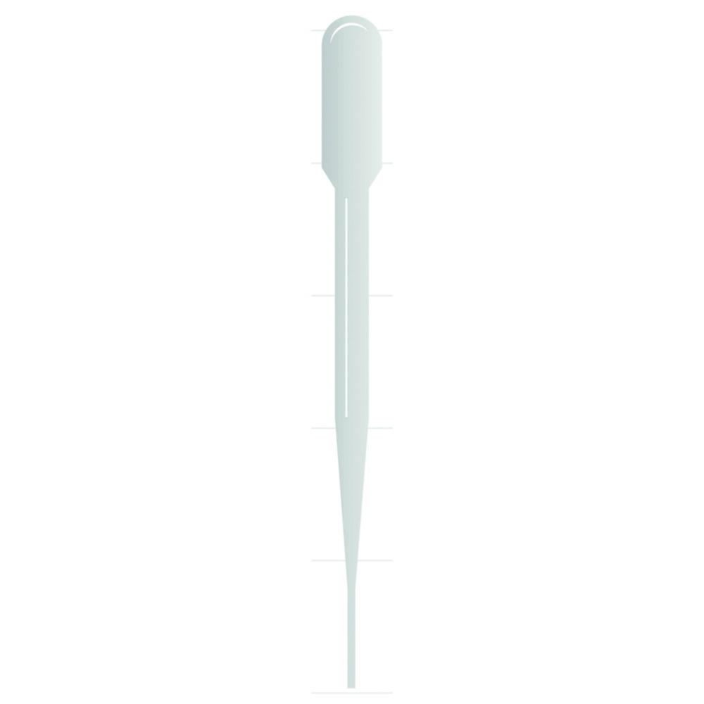 Thermo Samco Transfer Pipets 4 mL, Sterile Blood Bank Pipet, Standard Bulb, 5-Inch, Bags of 20 pcs, Pack of 500