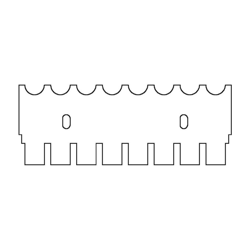 Thistle Scientific Comb 8 Sample, 1 mm Thick​