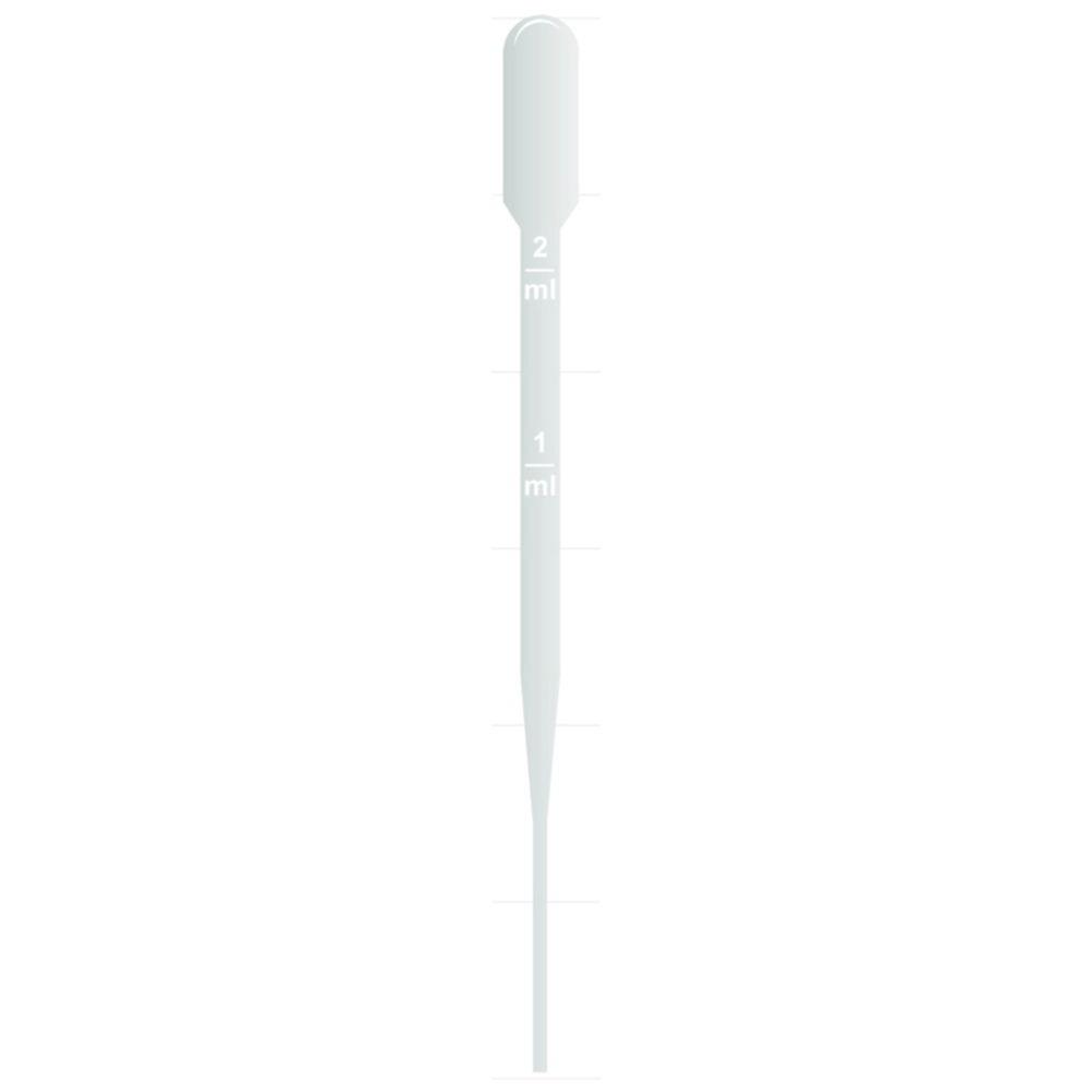 Thermo Samco Transfer Pipets 4.8 mL Sterile, Graduation 2 mL, Individually Wrapped, Pack of 500