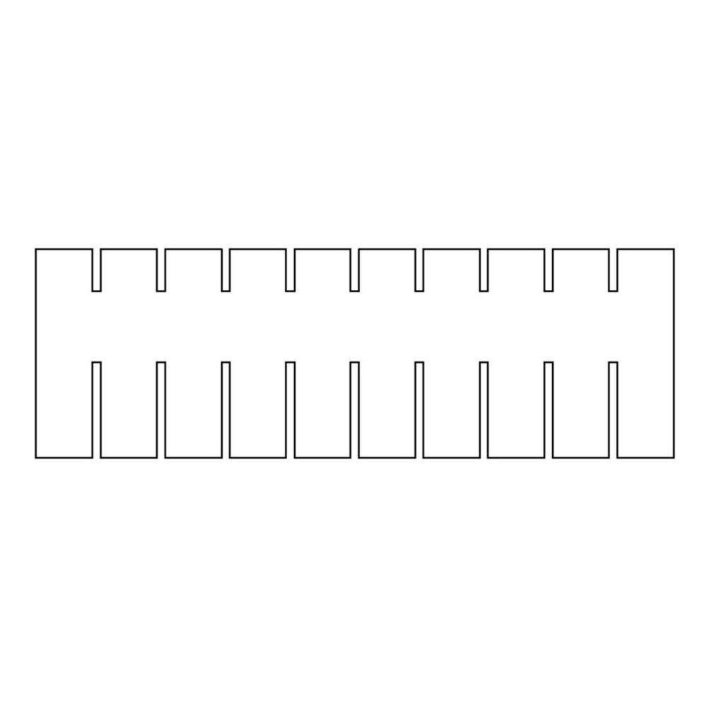 Thistle Scientific Comb with 10 Samples, Sample Volume 1µl, 1 mm Thick