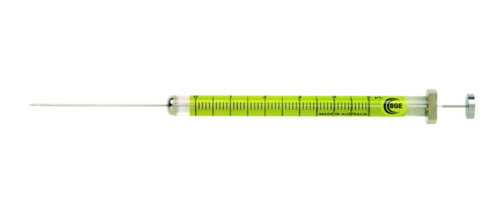 Trajan Scientific Microlitre Syringes Shimadzu 0.5µl with 4.2 cm 0.63 mm OD Cone Tipped Needle
