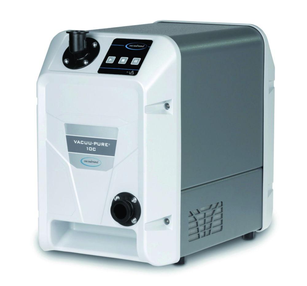 Vacuubrand Screw Pump VACUU·PURE 10C Chemically Resistant, 100–230 V, 50/60 Hz, UK Power Cord