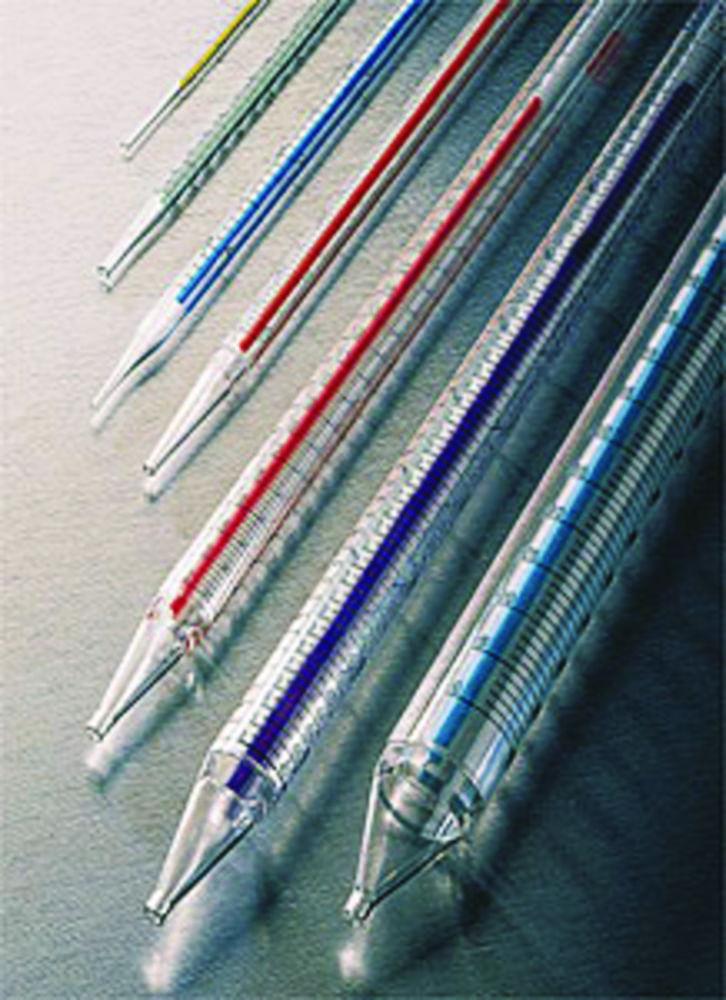 Stripettes® disposable pipettes 1ml individual, sterile, not pyrogen, plastic wrap, pack of 1000