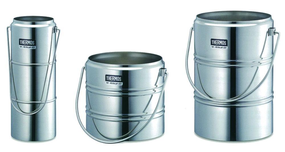 Kundert Vario AG Dewar Vessel – Chrome Steel Cap, 1 Litre, Inner Height 157mm

