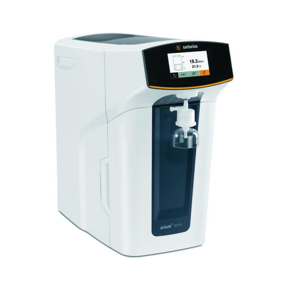 Sartorius Arium Mini Plus UV Laboratory Water System Including UV Lamp 18.2 MOhm / Type 3 Pure Water 8 L/h