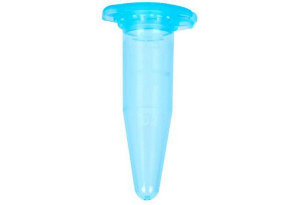 Ratiolab Microcentrifuge Tubes 1.5 ml, Blue PP, with Lid, Pack of 1000

