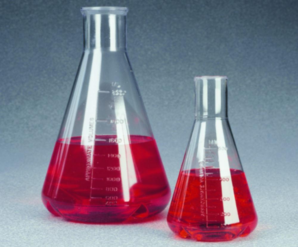 Thermo Nalgene Erlenmeyer Flask 2000 mL PC with Baffles