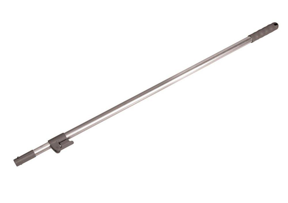 Stainless steel telescopic handle CR ultra 1.0 - 1.8 m, handle and toggle grey for ClinoConnect and ClinoConnect Lock