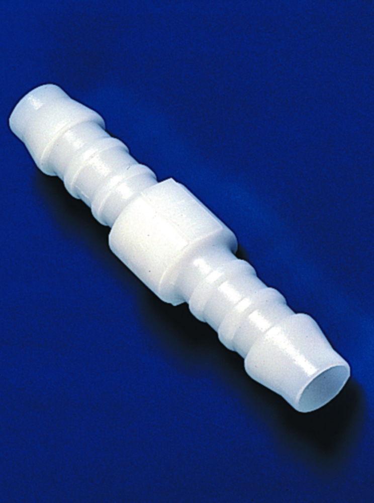 Tubing connectors,acetal resin,straight,6 mmm