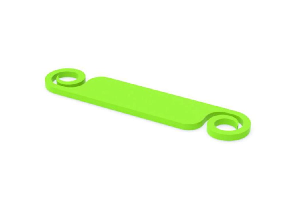 Bohlender b.safe Tube Tags PP, 60 x 13 mm Pack of 20 Pieces