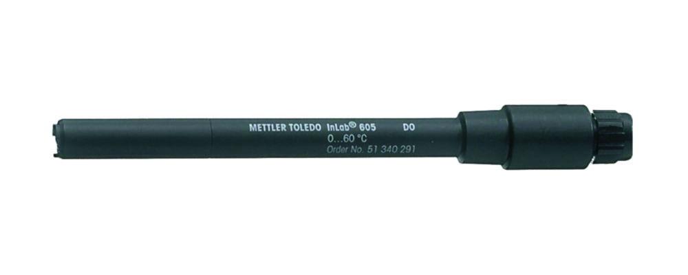 Oxygen sensor InLab® 605-ISM-10m integr. NTC temperature probe, 10m cable BNC/RCA