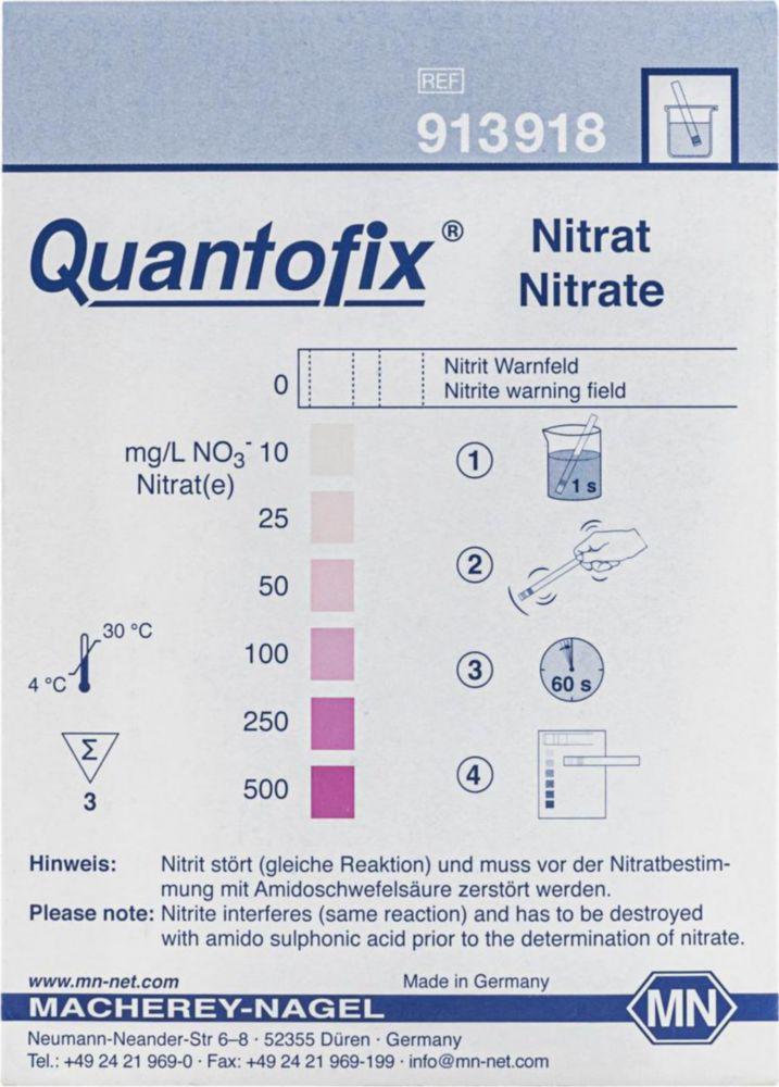 Macherey-Nagel Quantofix Testbriefchen Nitrate Pack of 50 Sets

