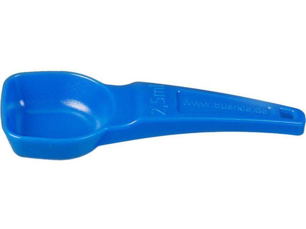 Bürkle Measuring Spoon 2.5 ml, PS, Blue, Pack of 100