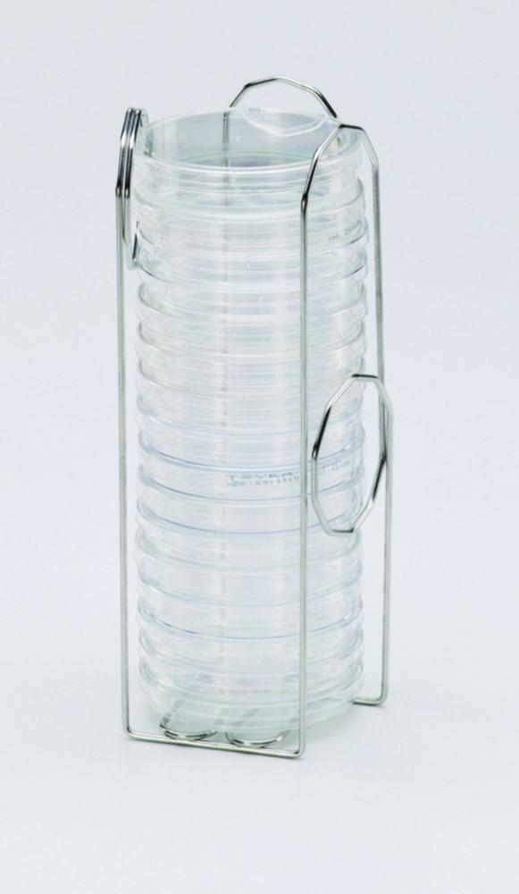 Schuett-Biotec Petri Dish Rack Small for up to 10 Petri Dishes (Dia. 60-100 mm)

