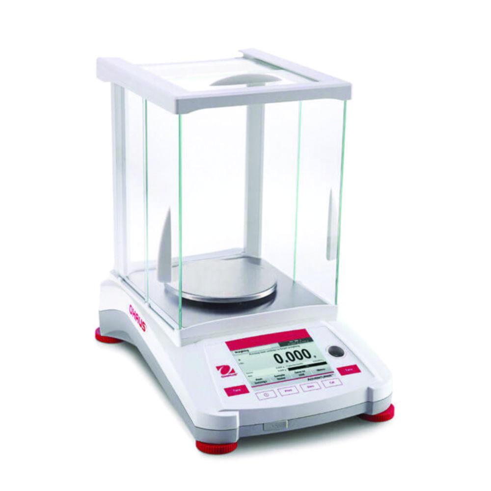 Precision balance Adventurer® AX523/E 520 g / 1 mg, external calibration weighing plate dia. 130mm