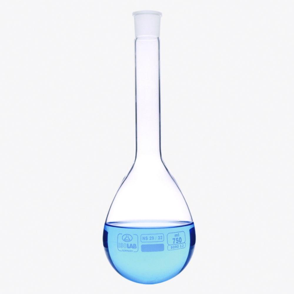 ISOLAB Kjeldahl Flask 250 mL NS 29/32 Borosilicate Glass 3.3