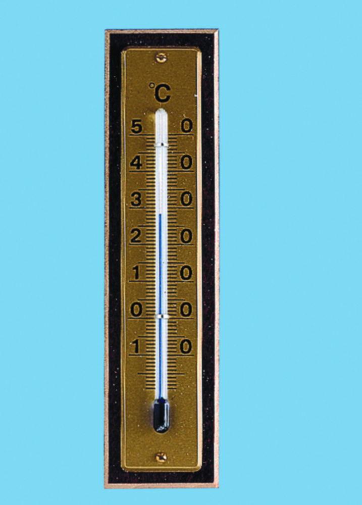 Amarell Room Thermometer (Natural Beech, 150 x 25 mm, -10°C to +50°C)