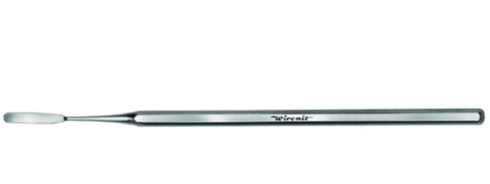 Karl Hammacher Microspatula CrNi 18/20 Single-Ended 140x4 mm

