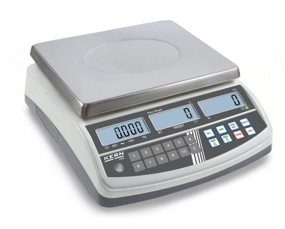 Kern Counting Balance CPB 15K0.2N, 15 kg / 0.2 g, Weighing Plate 295 x 225 mm