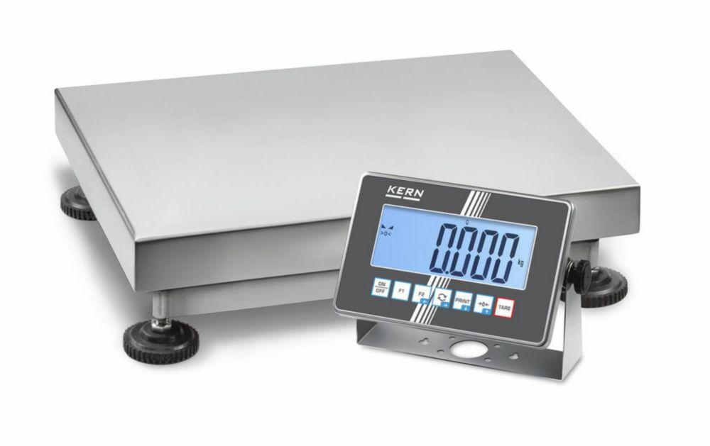 Kern Industrial Balance Stainless Steel, Max 30/60 kg, e=0.01/0.02 kg, d=0.01 kg, 400 x 300 x 123 mm
