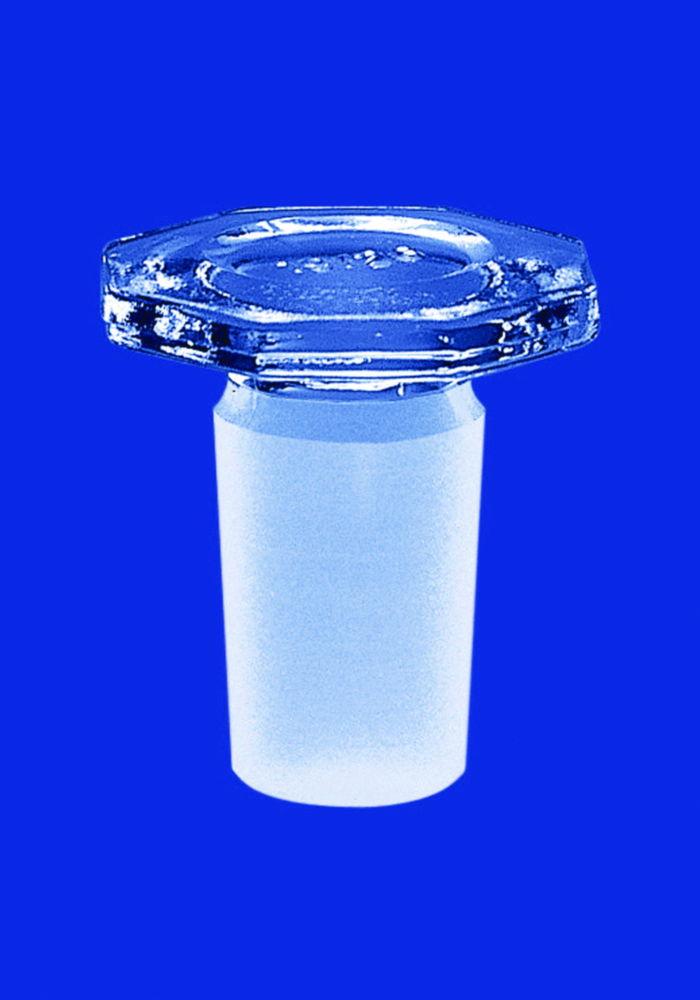 BRAND Glass Stopper NS 24/29 Octagonal Boro 3.3 Solid Pack of 10