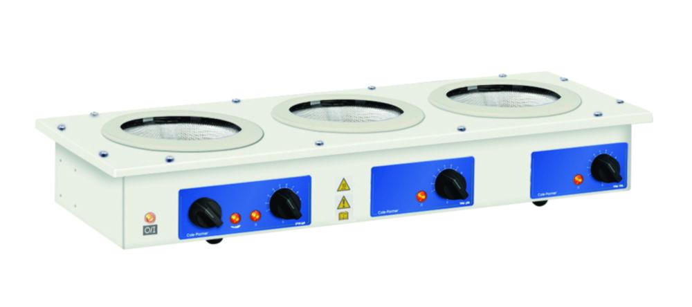 Cole-Parmer Extraction Heater/Stirrer, 3-Places 1000 mL, 230 VAC

