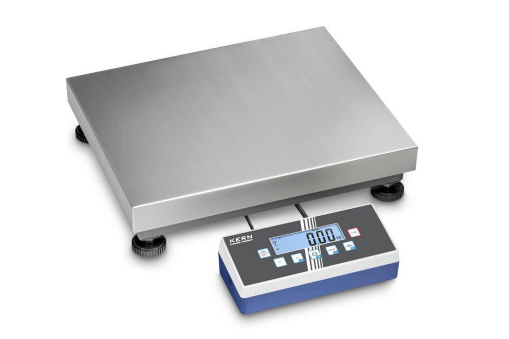 Kern Platform Scale IOC 100K-2M, Weighing Range 60/150 kg, Weighing Plate 500x400 mm, Calibratable Stainless Steel