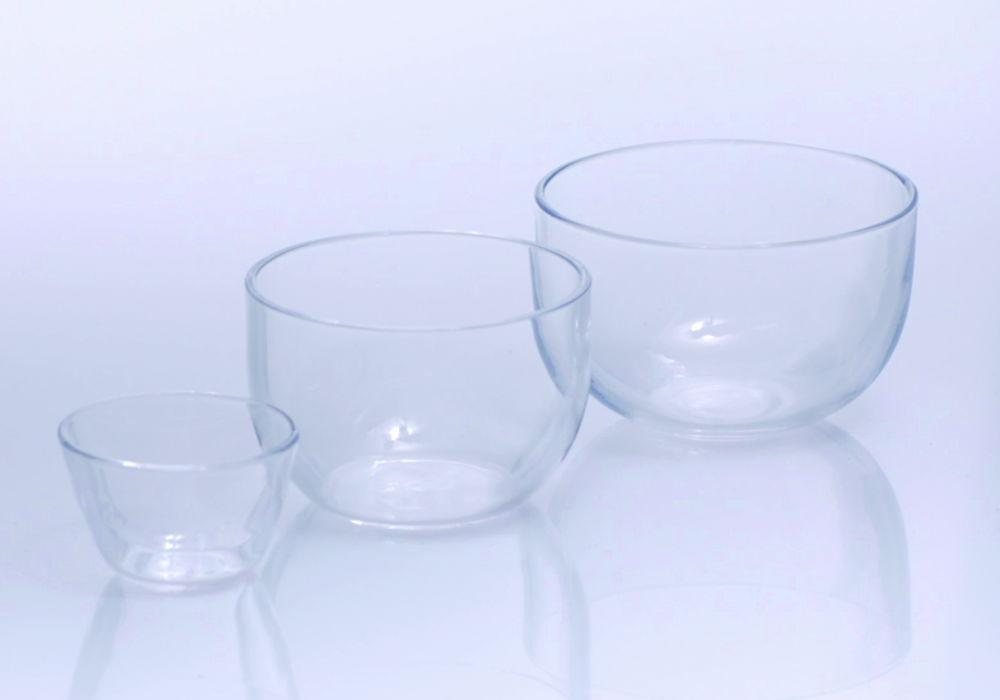 Quartz glass crucible 6 ml 30x19 mm, low form