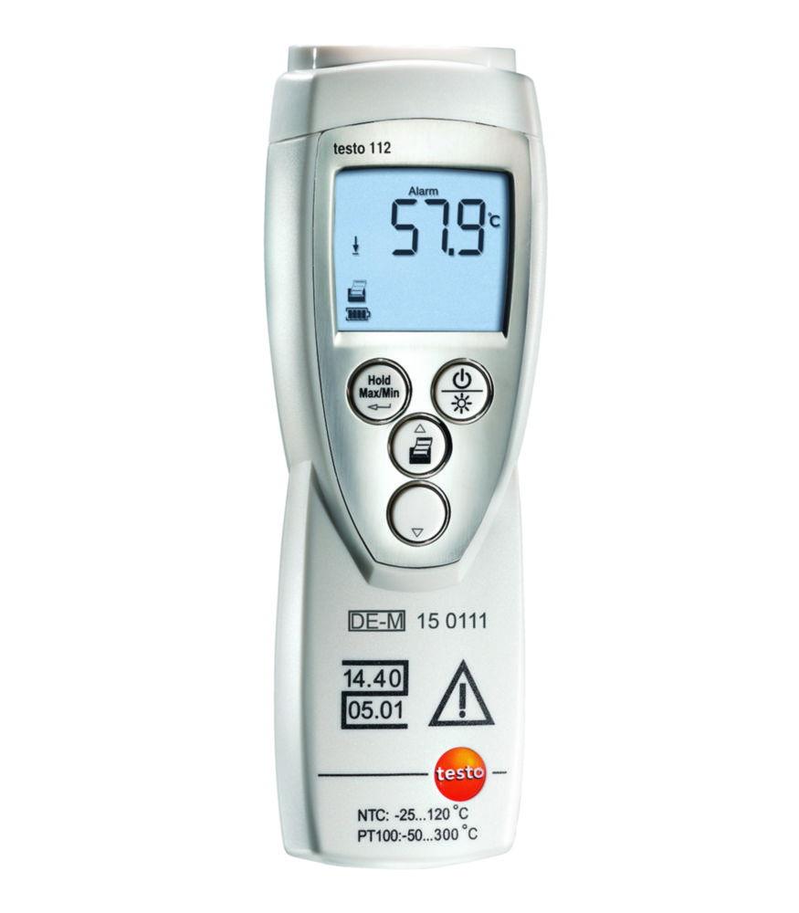 Testo Temperature Measuring Instrument 112 including Conformity Assessment Procedures # 0560 1128 01