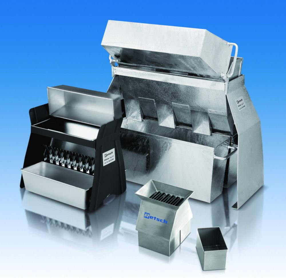 Retsch Riffle Boxes RT 75 with 6 Throughputs/Charge

