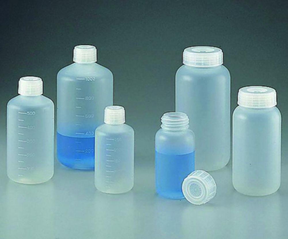 As One Wide-Mouth Bottle Sterilized 100 ml PP, Graduated, Pack of 260 pcs