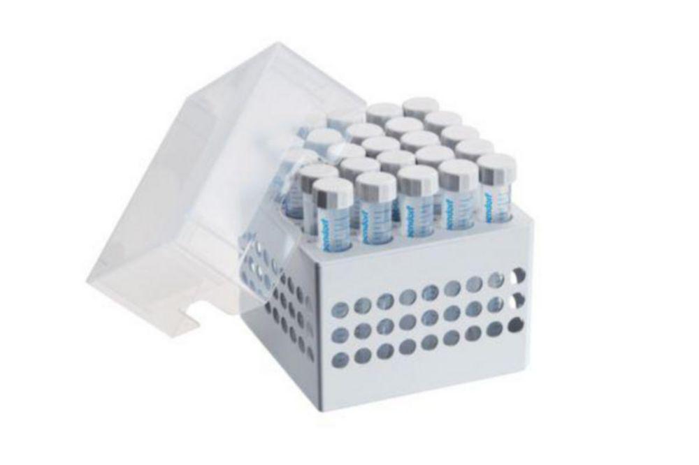 Eppendorf Storebox 5x5 for Vessels with Lid and Alphanumeric, Autoclavable, Pack of 2

