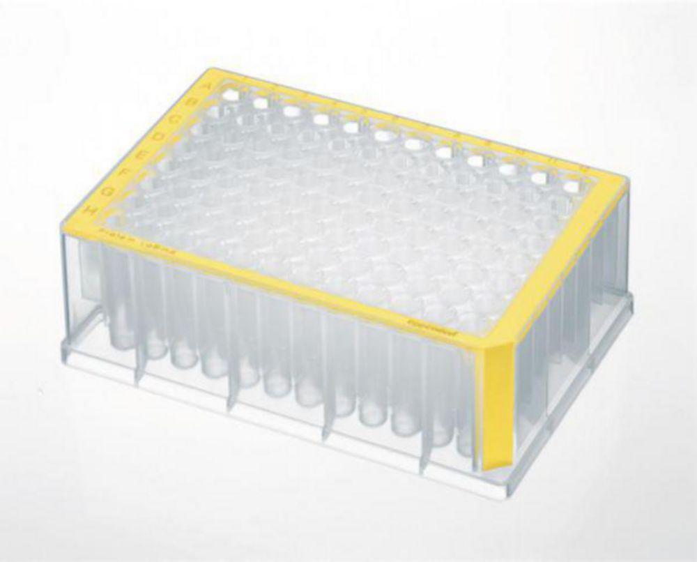Eppendorf Deep Well Plates 96 x 1000µl Yellow Protein LoBind, Pack of 20