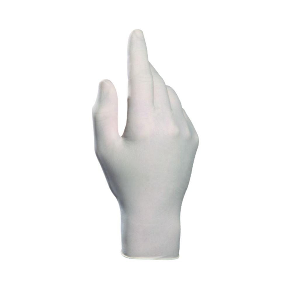 Disposable Gloves Solo 998 size 7, Latex, natural, pack of 100