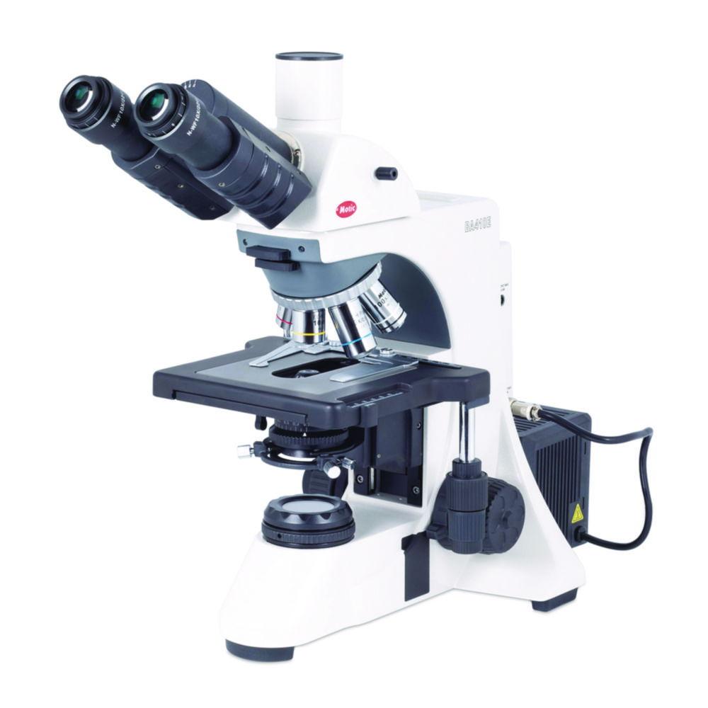 MOTIC Laboratory Microscope BA410E Trinocular Reversed Sextuple Revolving Nosepiece 50W N-WF 10X/22mm