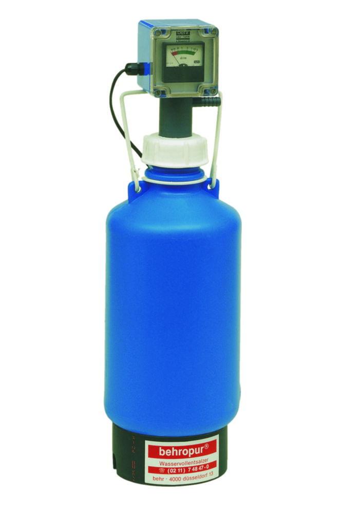 Behr Water Deioniser B5A – Unpressurised with Resistivity Meter, Water Quality Cut-Out, and Solenoid Valve