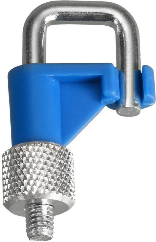 Bürkle Stop-It Tubing Clamp with Easy-Click Closure, Blue, for Tubes up to 10 mm Diameter