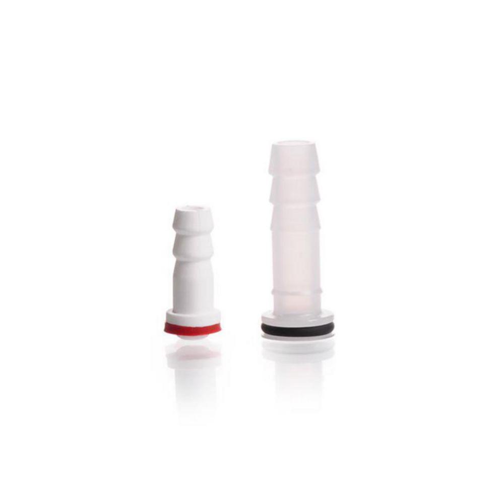 DWK Duran Plastic Hose Connection with Silicone Rubber Seal, Straight, GL 14