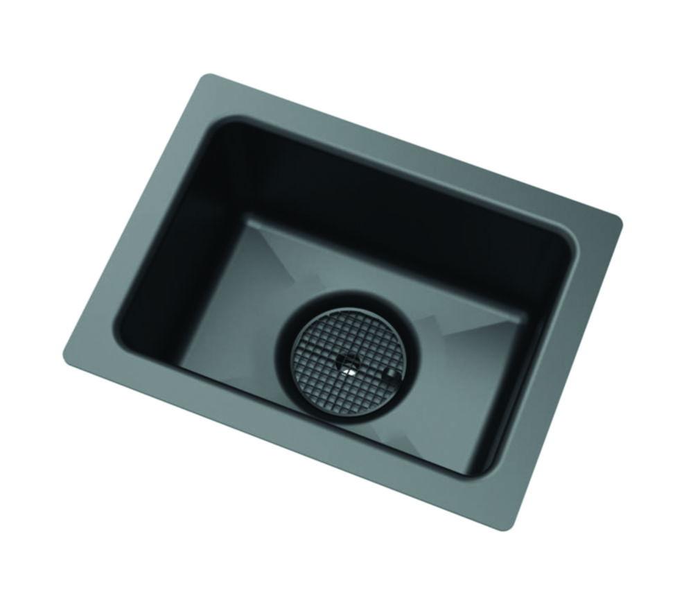 SCAT Lab Sink with Drain, Pipe 32mm (OD), Vertical

