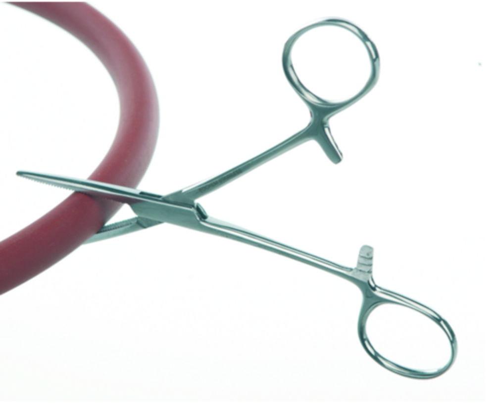 BOCHEM Tubing Clamp, Pean, Stainless Steel, Length 160 mm