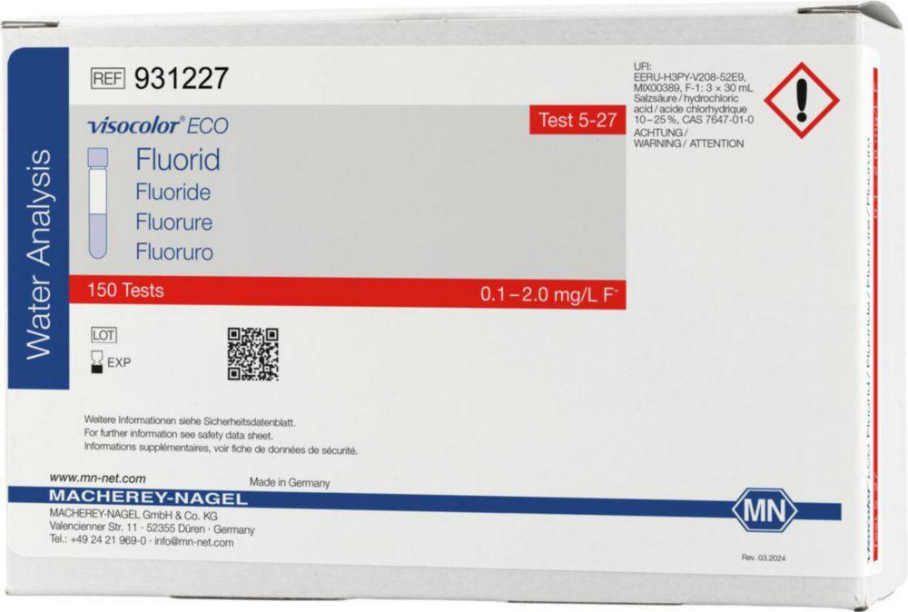 Macherey-Nagel Visocolor Eco Fluoride NFP Refill Package

