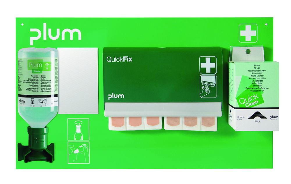 B-Safety QuickClean Refill Pack with 40 Cut Cleaning Wipes 120 x 80 mm

