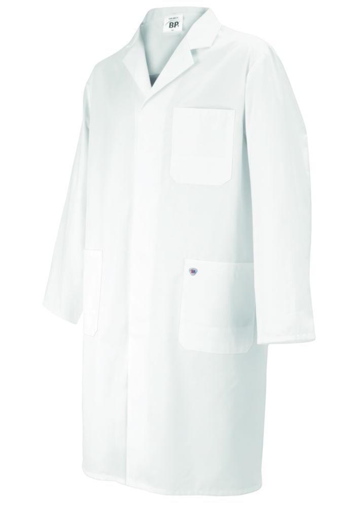 Bierbaum-Proenen BP Med & Care Men´s Coat Size 64N White, 100% Cotton